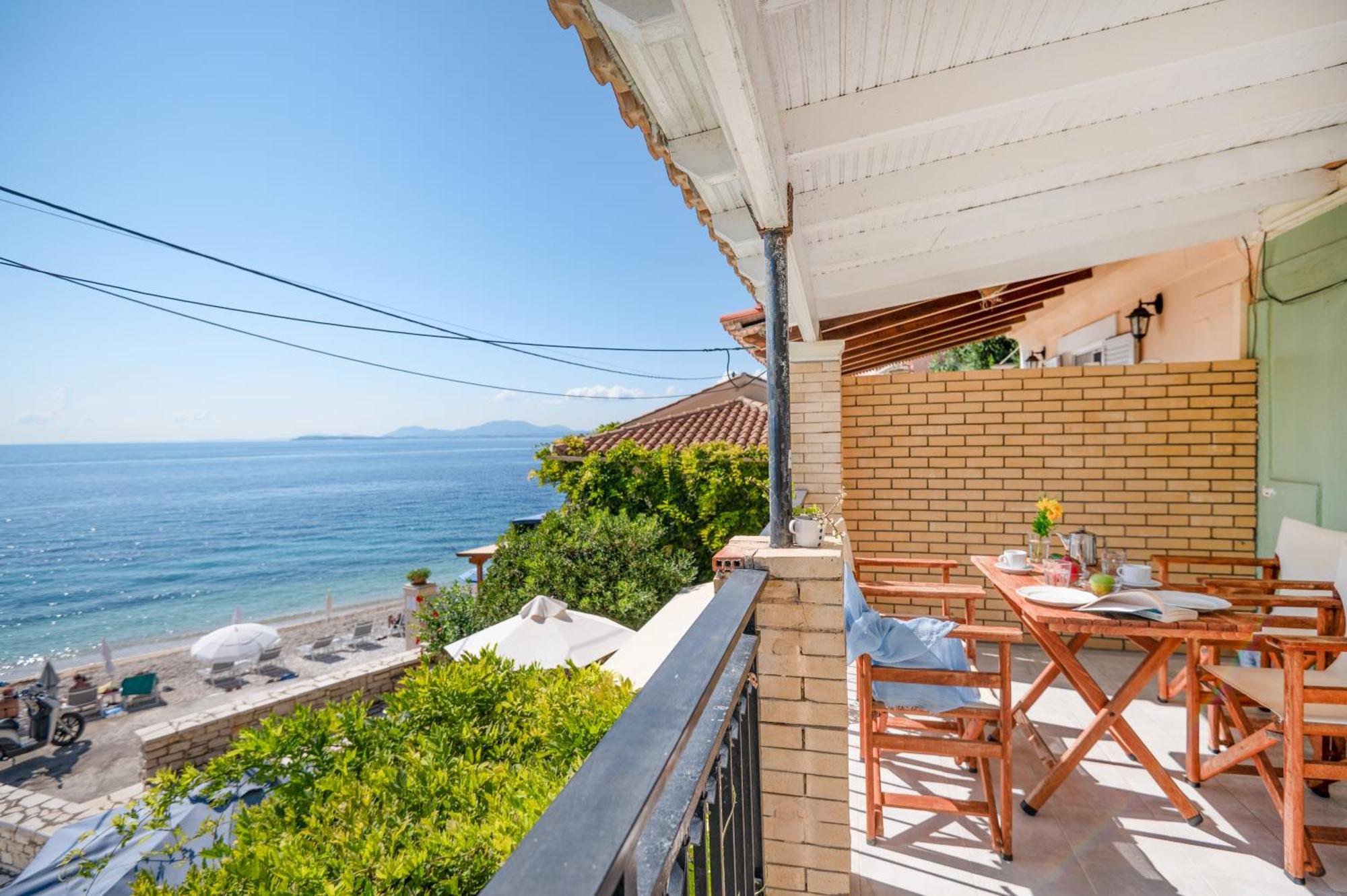 Kaminaki Beachfront Apartments Νησάκι Εξωτερικό φωτογραφία