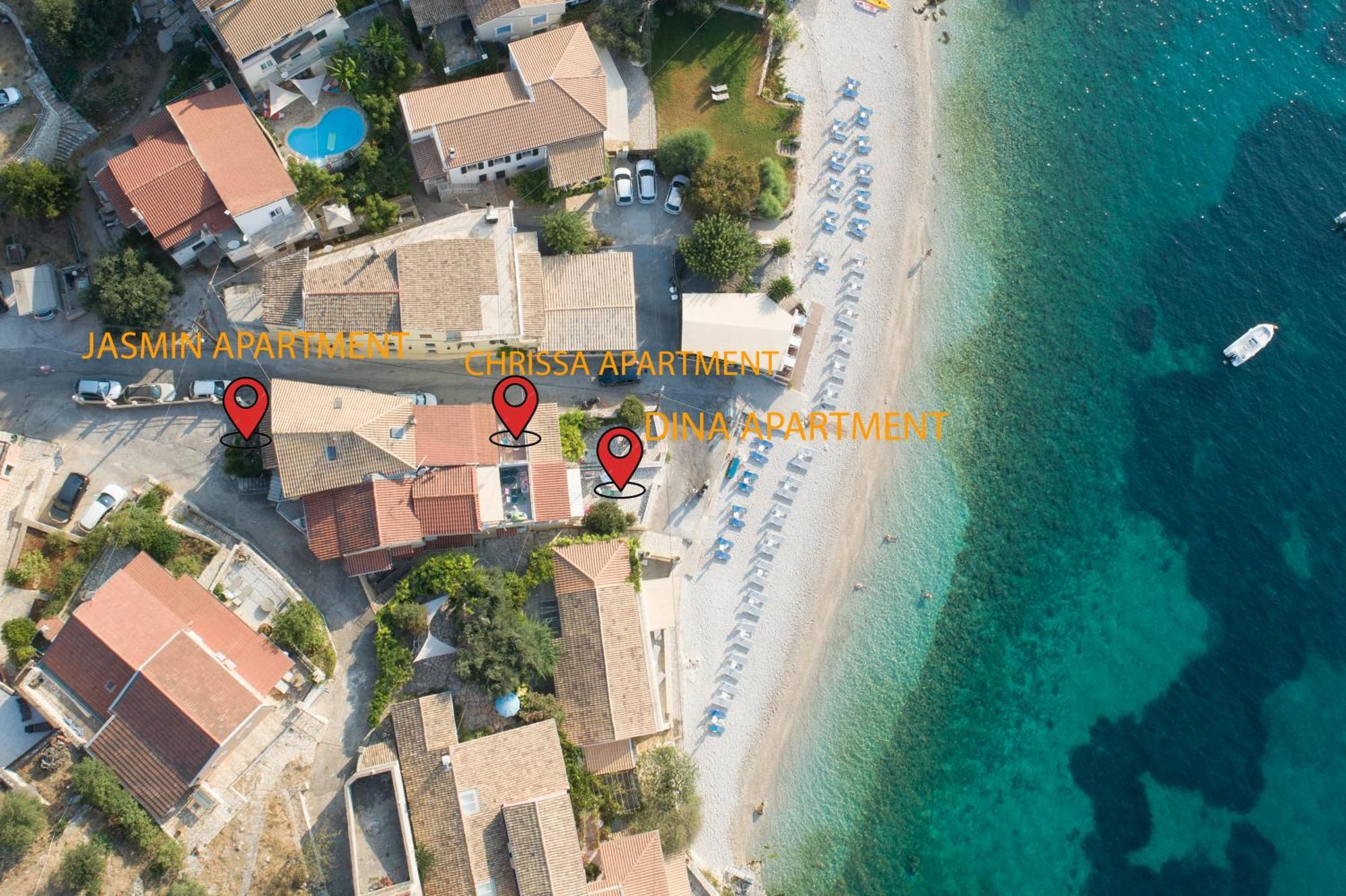 Kaminaki Beachfront Apartments Νησάκι Εξωτερικό φωτογραφία